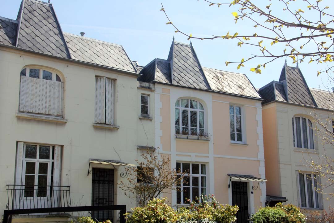 Maisons de la Rue Dieulafoy à Paris 13eme