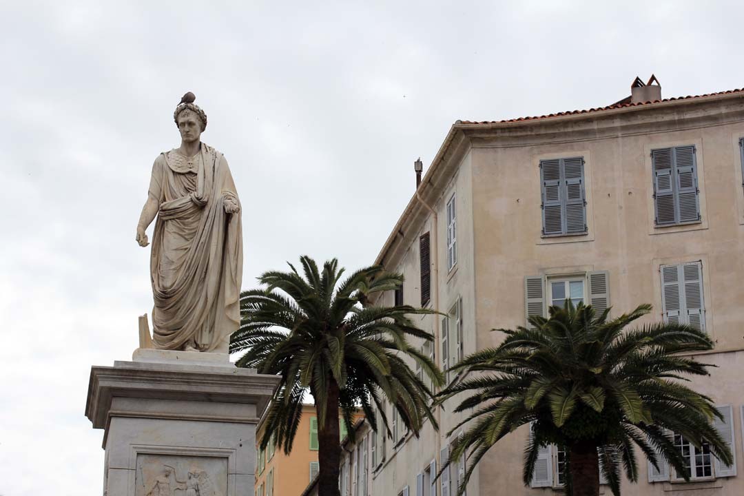 Place Napoléon Ajaccio en Corse