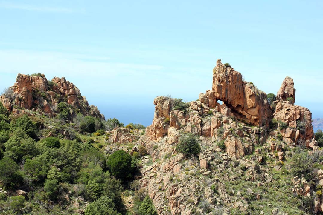 Calanques de Piana en Corse