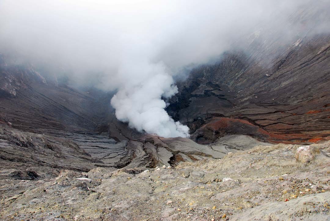 Cratère du Mont Bromo à Java, Indonésie