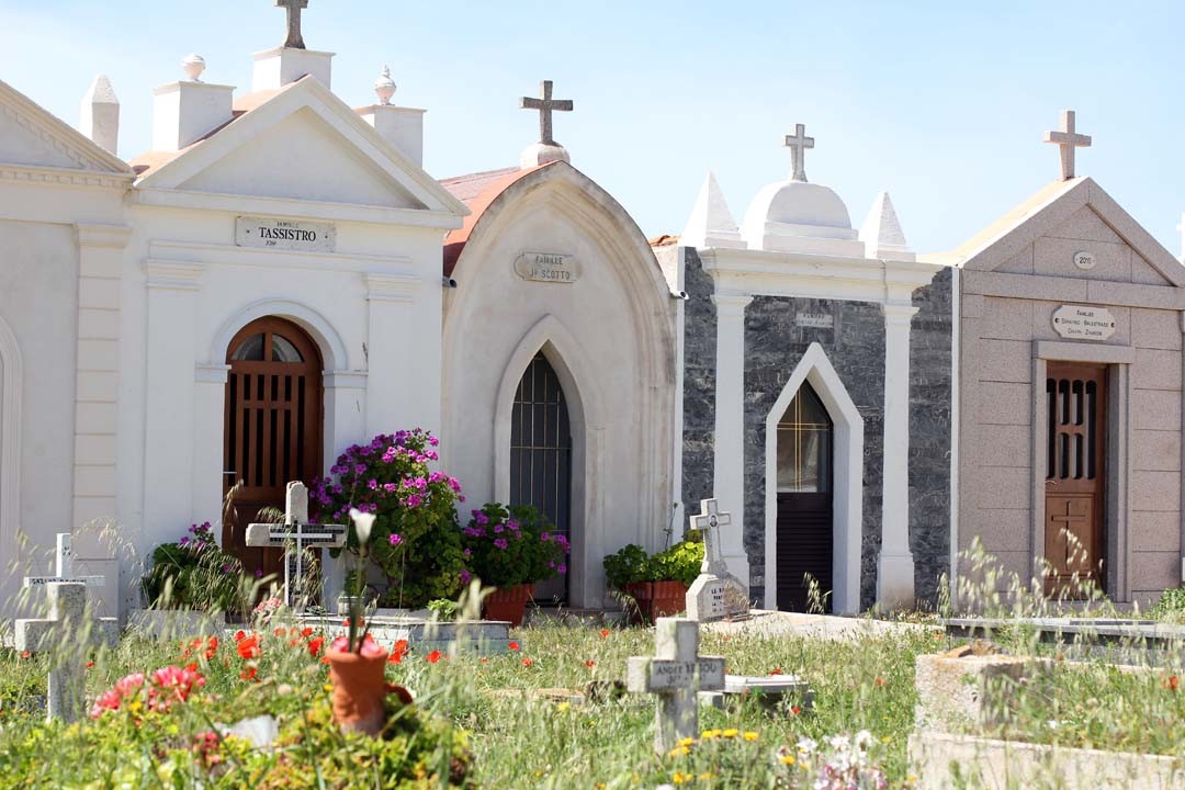 cimetière marin Bonifacio Corse