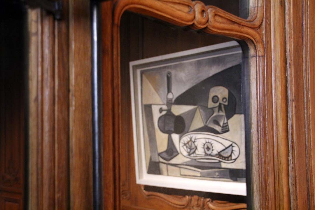 Reflet tableau Musée Picasso à Paris Hôtel Salé