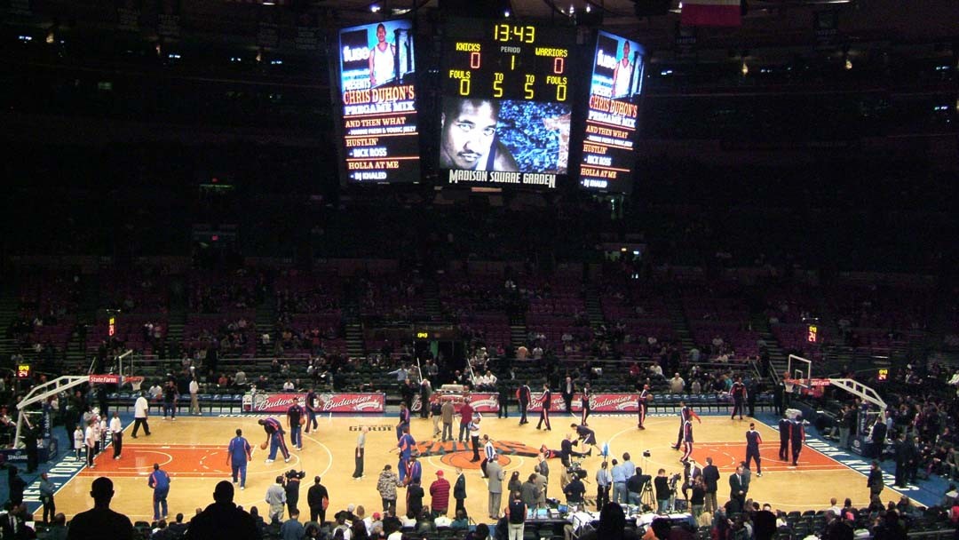 Match Basket au Madison Square Garden New York