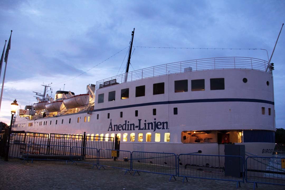 Anedin Hotel Stockholm boat
