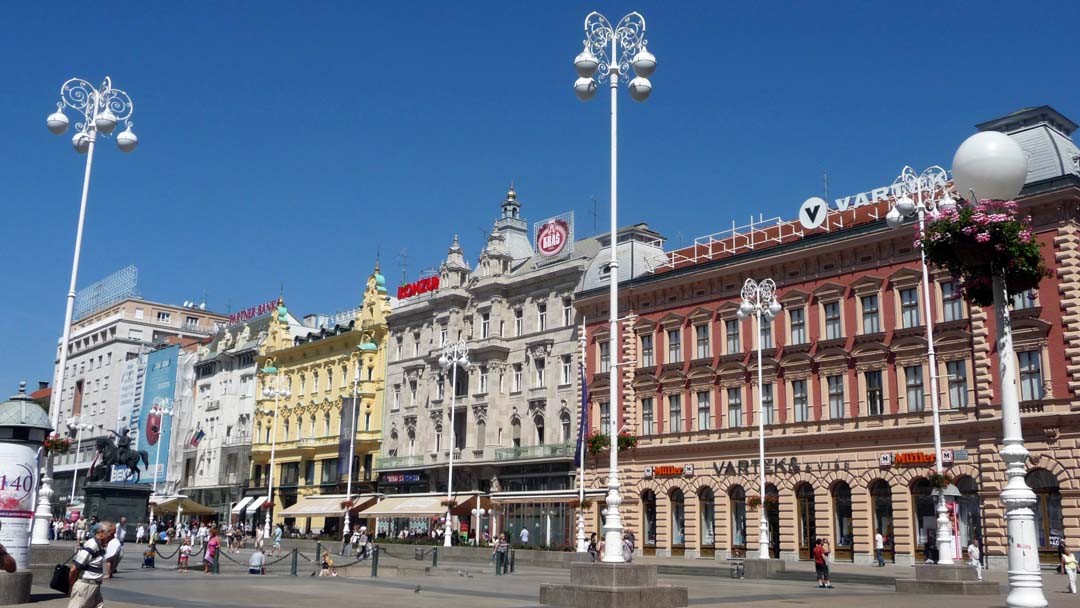 place Ban Jelacic à Zagreb