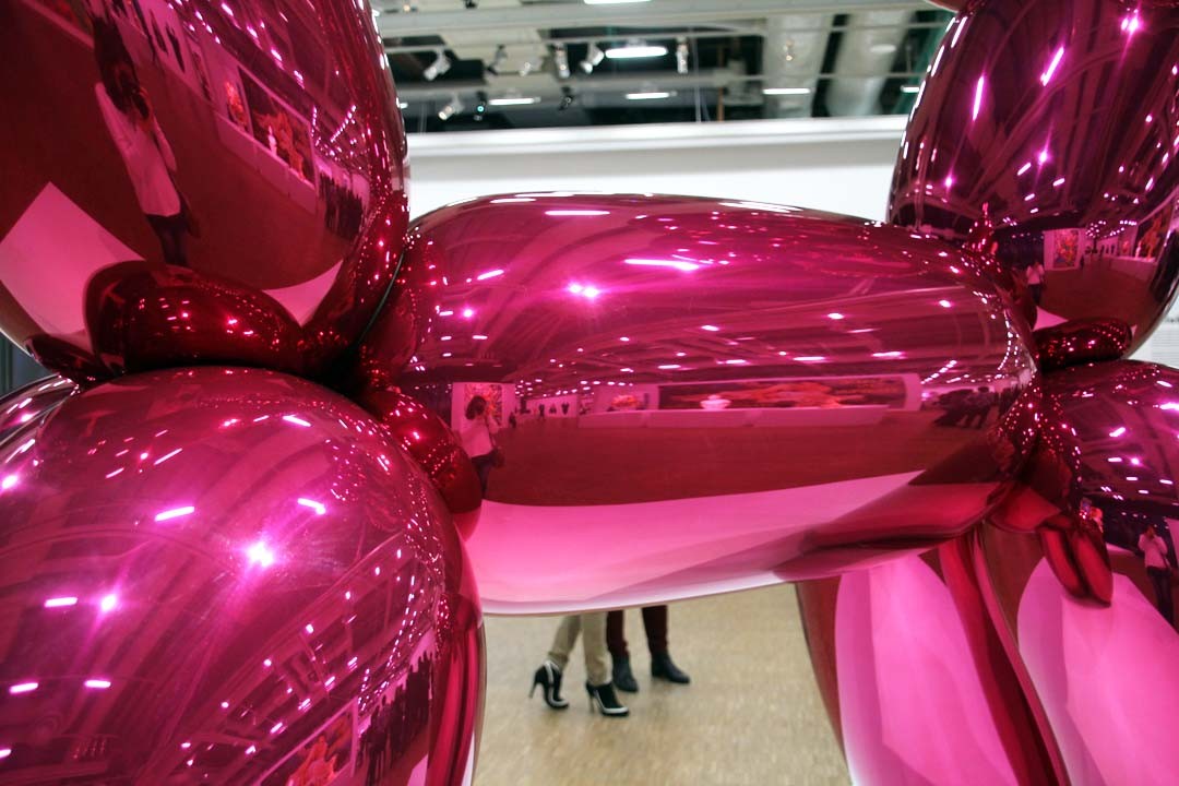 Exposition Jeff Koons Balloon Dog
