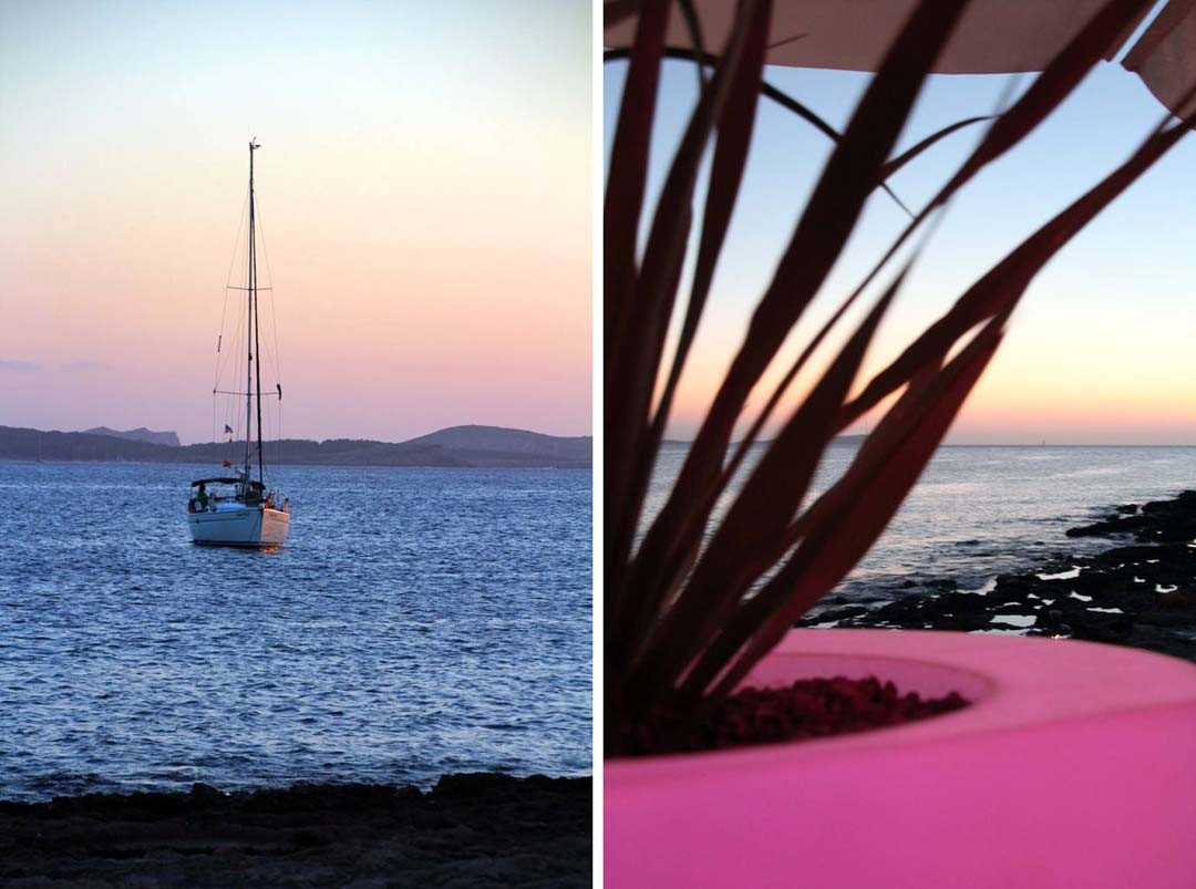 Coucher de soleil à Ibiza